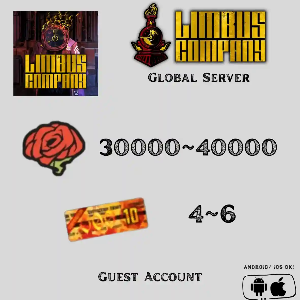 Limbus Company Guest Account | No 1