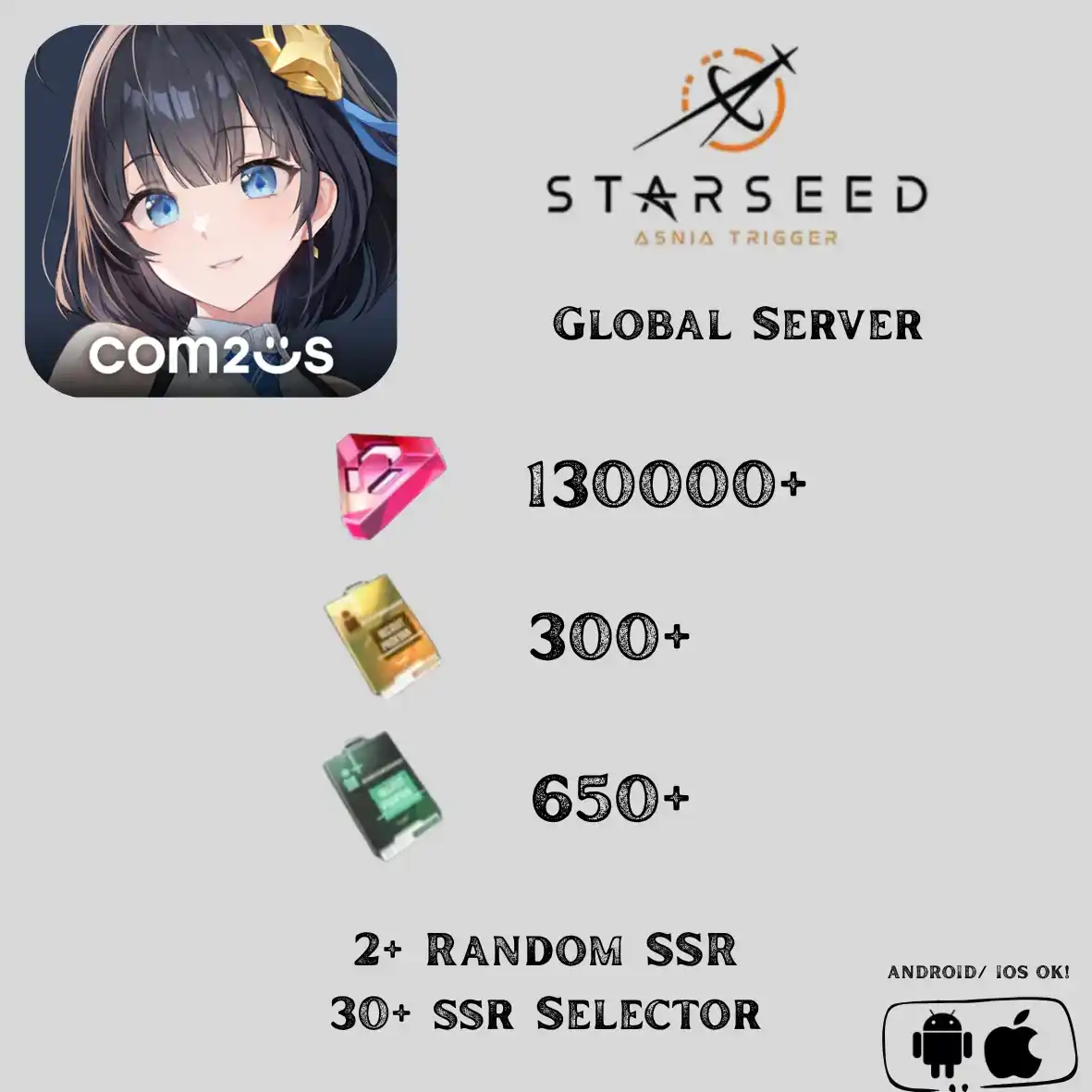 Starseed Asnia Trigger Global Server | No 2