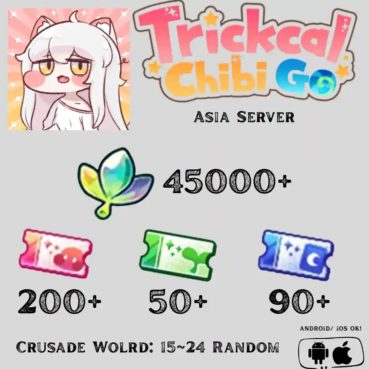 Trickcal Chibi Go Asia Server | No 1